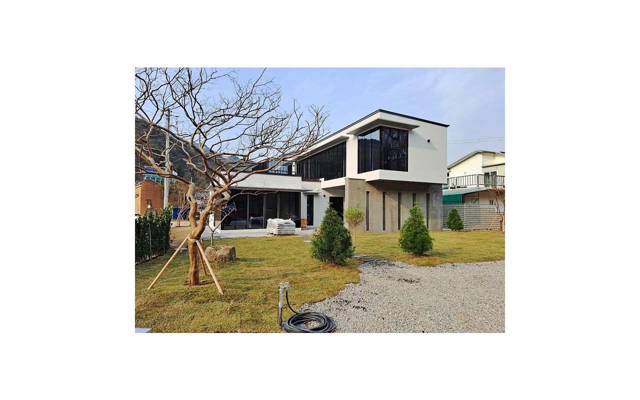 괴산 사담리 전원주택 시공-1